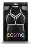 Cosmo Harness Vamp Chest Harness - Large/xlarge - Rainbow